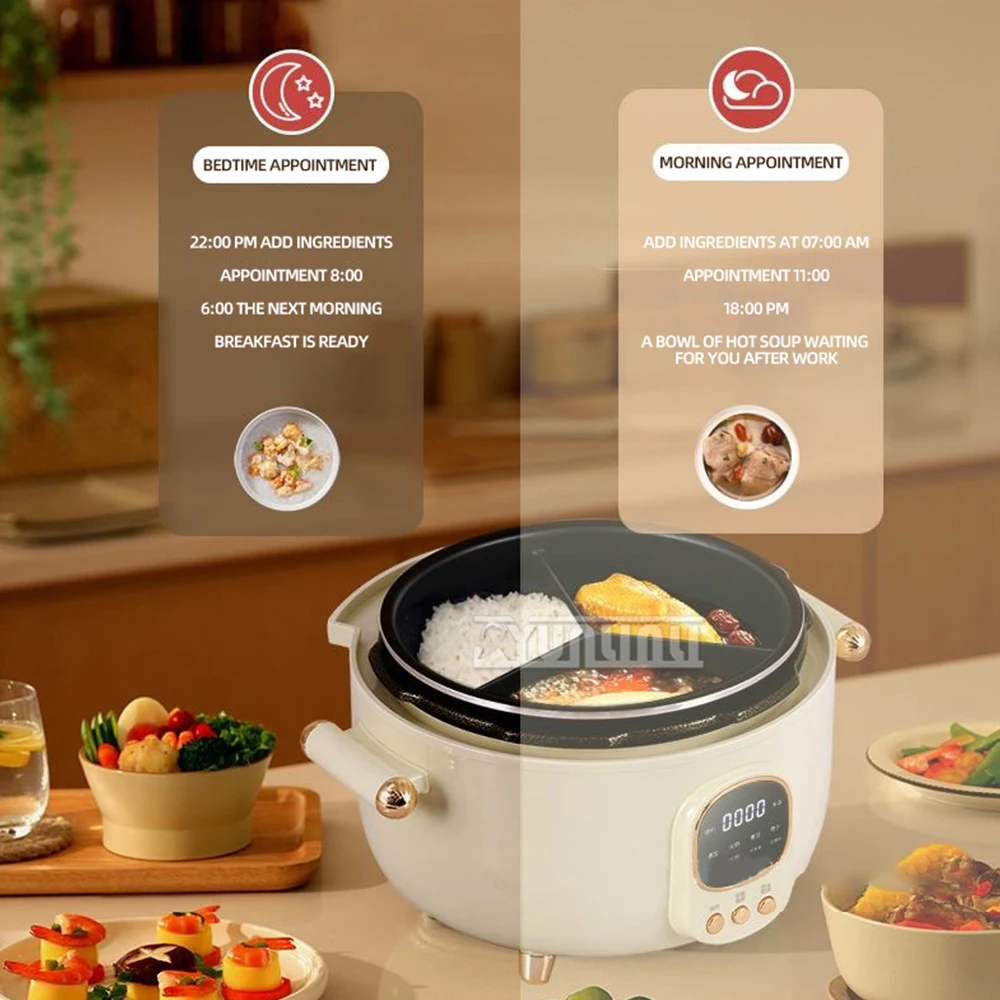 Intelligence Rice Cooker Household Electric Multicooker Hot Pot Non Stick Cooking Pot Cocina Inteligente