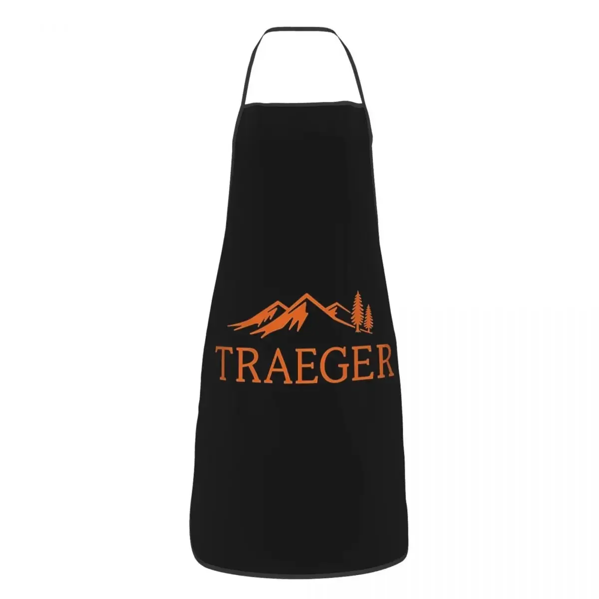 Traeger Pellet Grill Smoke BBQ Essential Aprons Chef Cooking Baking Tablier Bib Kitchen Cleaning Pinafore for Women Men Painting