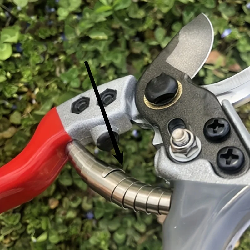2pcsIndustrial-grade Pruning Shears Spring, Stainless Steel Replacement Part, Suitable for Gardening Shears and Pruning Clippers