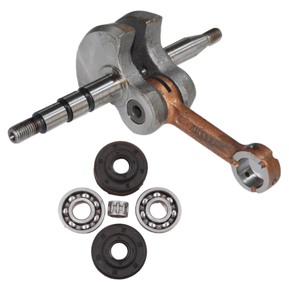 Crankshaft With Bearings and Oil Seal and Pin Fits For Husqvarna 36 41 141 136 142 137 Chainsaw Chain Saws Replacement Parts 530