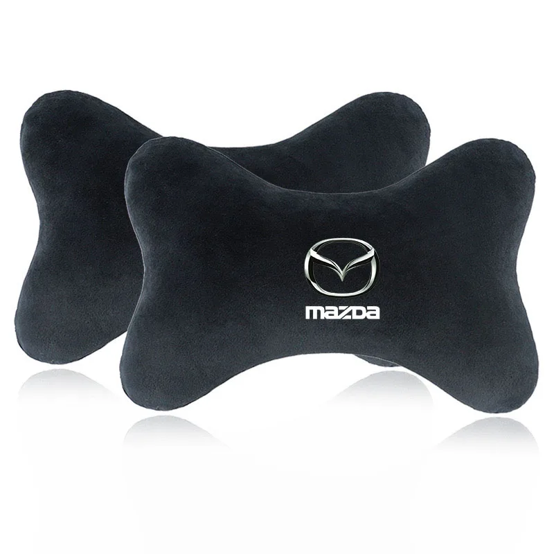 

Car Headrest Cover Auto Seat Cover Head Neck Rest Pillow for Mazda 2 3 5 6 MX5 Axela Atenza MS CX-3 CX-4 CX-5 CX-7 CX-9 CX-8