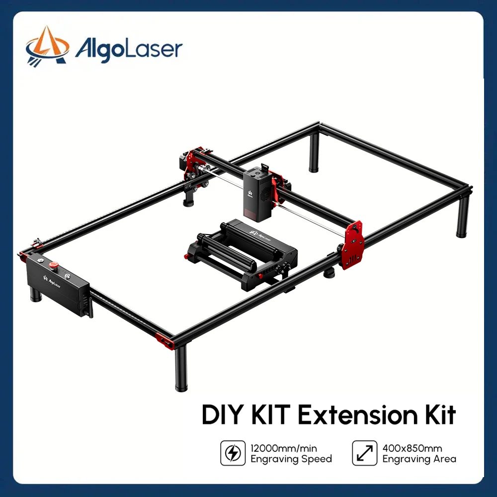 Laser Engraver ORTUR Laser Master 2 Pro S2 LU2-10A AlgoLaser DIY KIT 10W with 10W Output Power Laser Cutter Engrave for Wood MDF