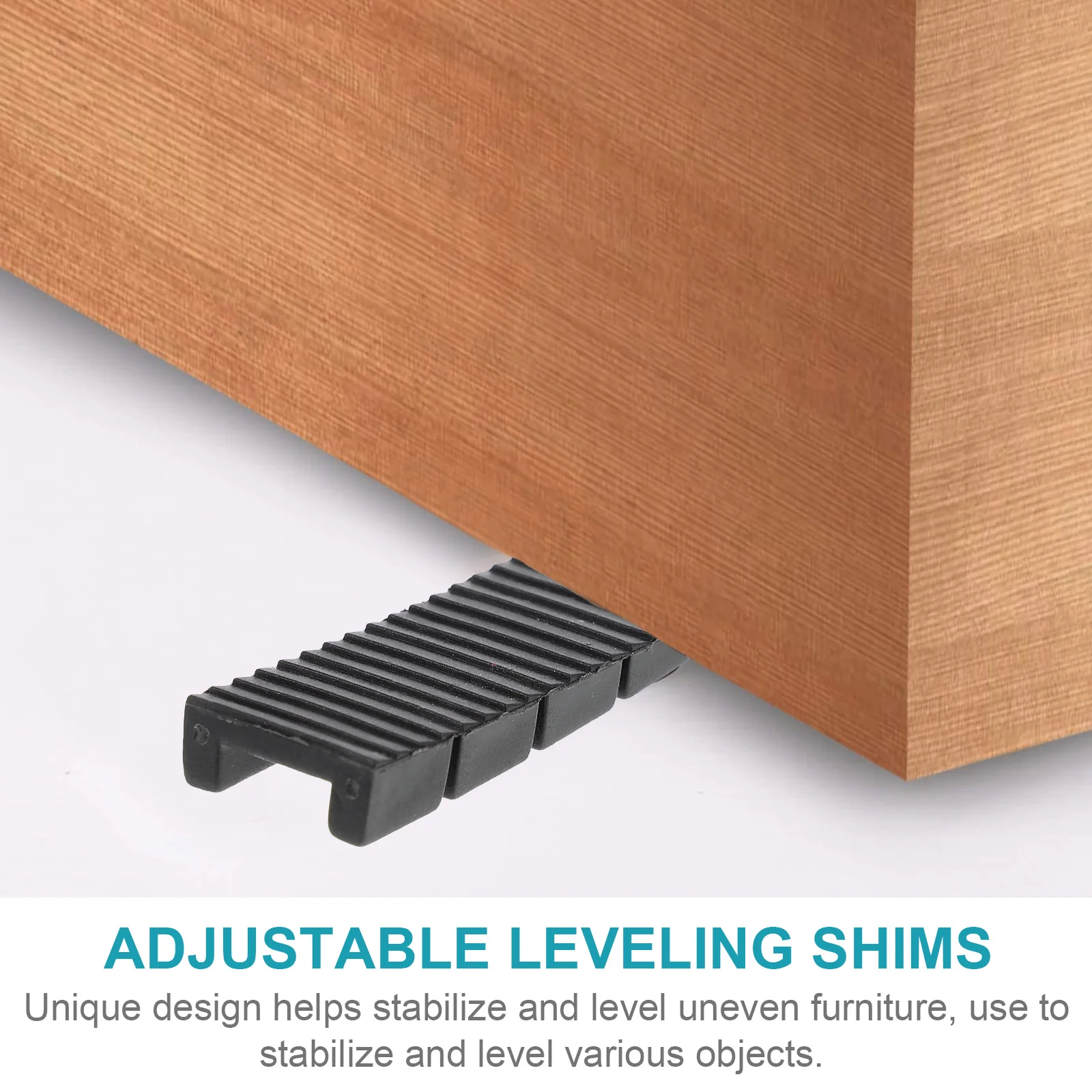 

40 Pcs Balance Spacer Adjustable Leveling Shims Sofa Risers Furniture Leg Leveler Heavy Duty Couch Foot Protective Case Work