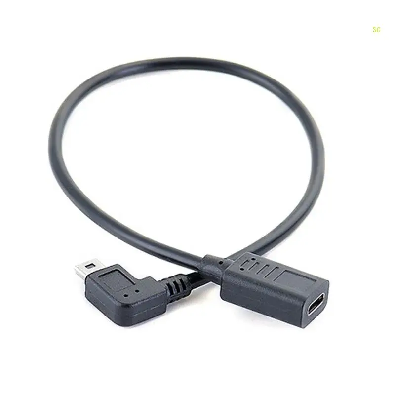 Mini USB Cable Type C Female to MiniUSB 5P Male Converter Adapter for MP3 Players, Digital Cameras Dropshipping