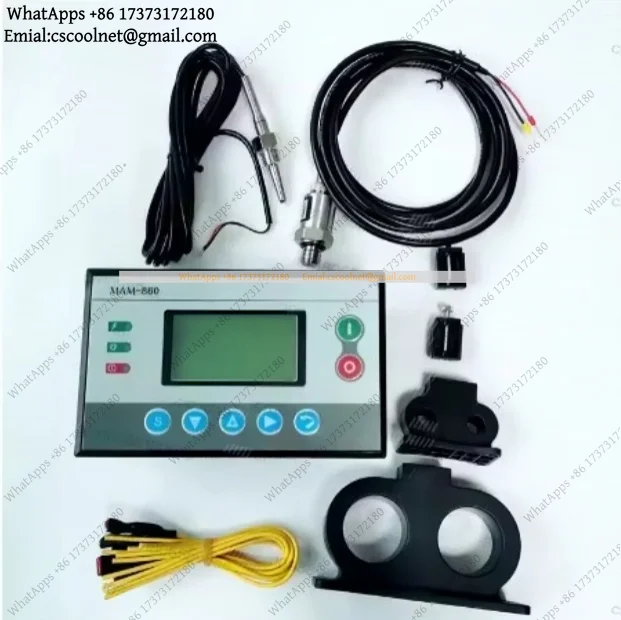YX2 Air Compressor Temperature Sensor PT100 G1/4 Spiral Probe — Replacement for MAM860B40 11-15KW Controller Display