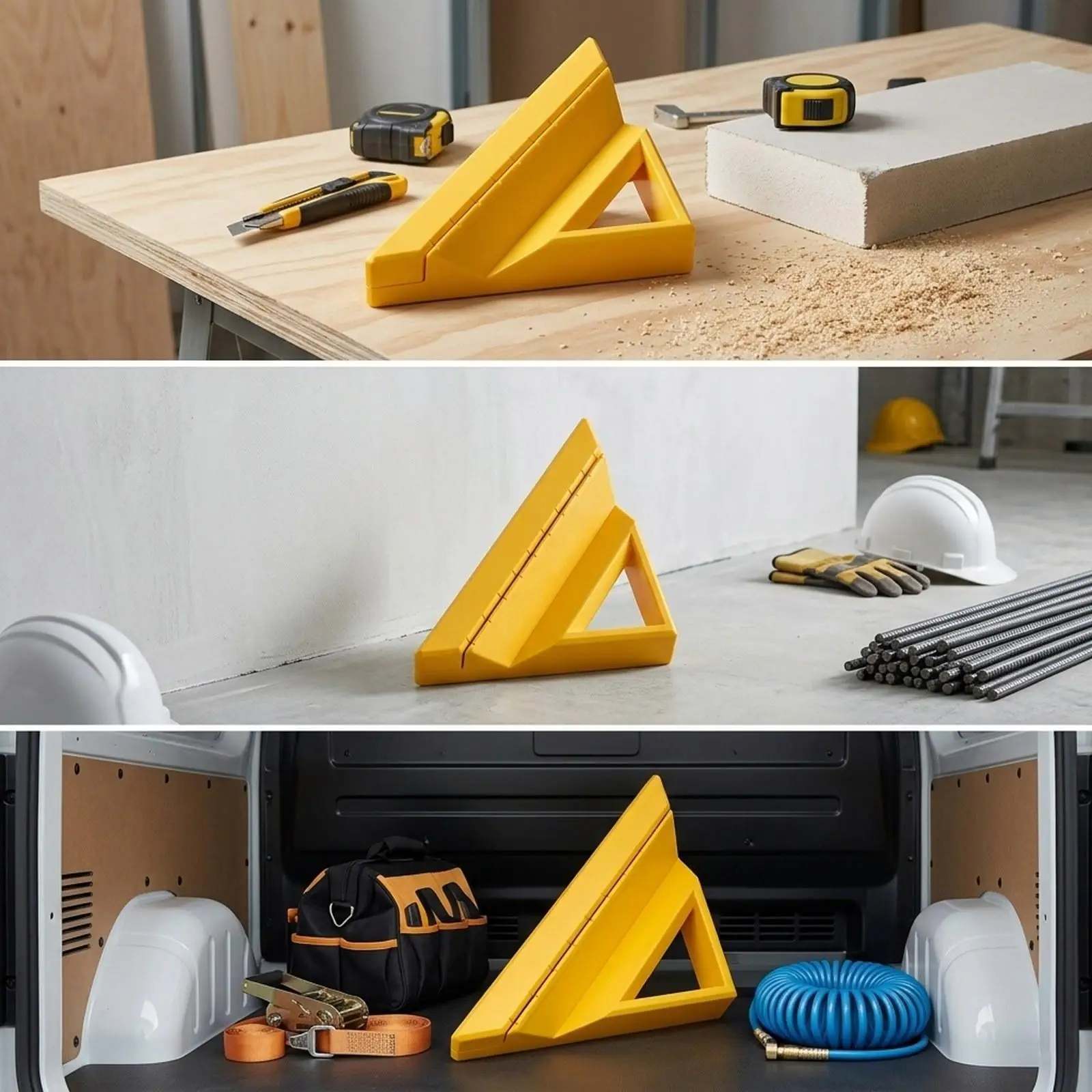 Square Tile Trim Tool with Cut Design Universal Edge Cutting Accessory for Home Remodel and Wet Saw Installation