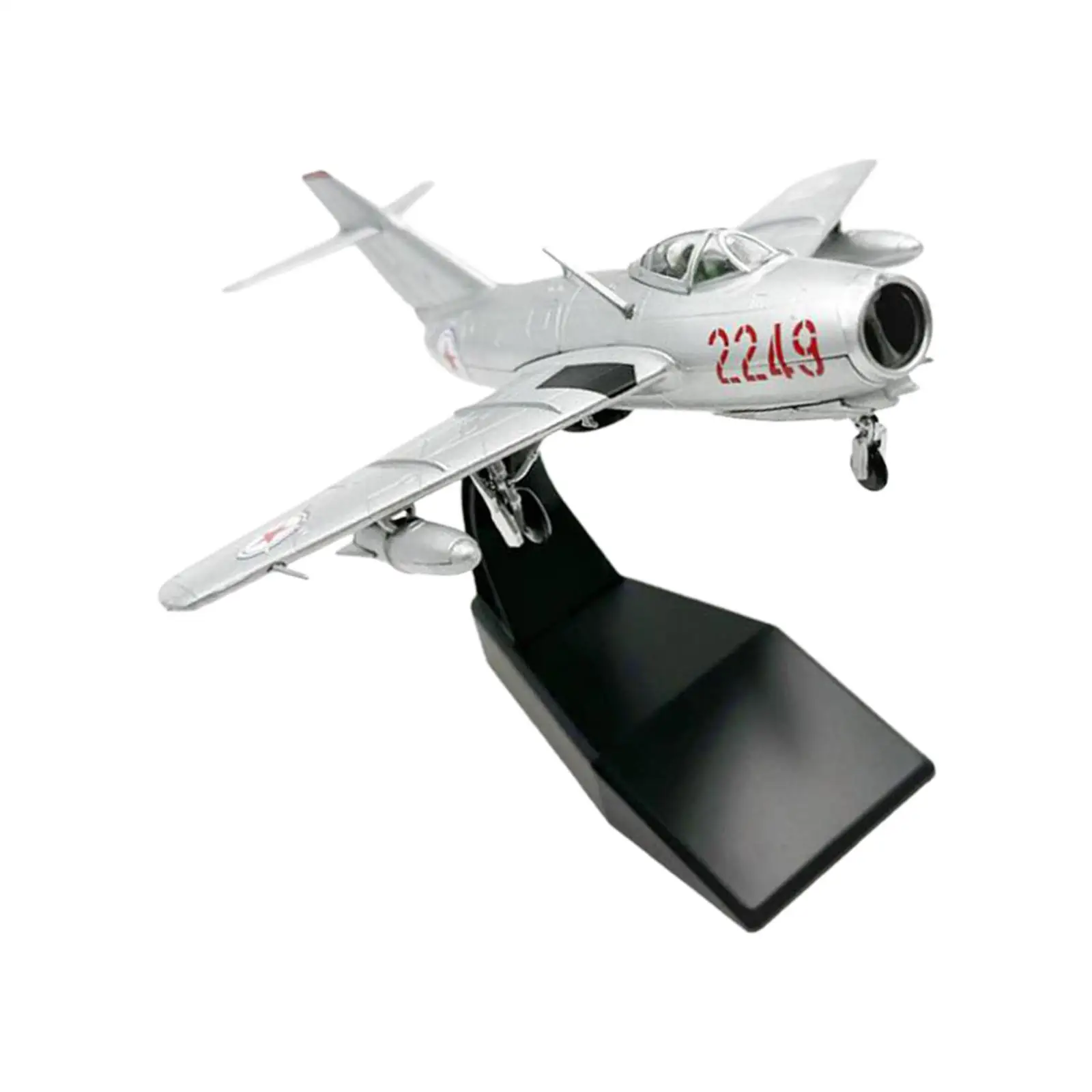 

1/72 Airplane Diecast Model Souvenir Ornament Birthday Gift Simulation Retro Plane for Home TV Cabinet Shelf Living Room Office