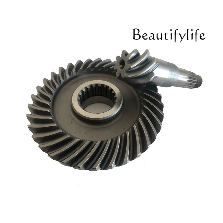 Electric Forklift Parts Gearbox Mechanical Steering Gearbox Inner Diameter 36 Spiral Bevel Gear Shaft