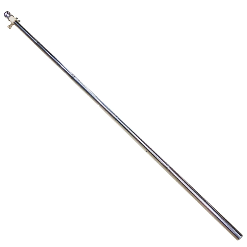 

ABHS-Outdoor Flagpole Anti-Winding Free Rotating Flagpole Metal Flagpole Detachable Garden Flagpole