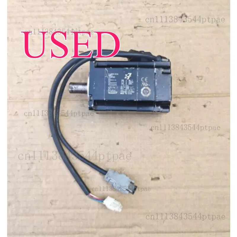 One sgm7j-04afc6s servo motor, 400w power, 200v three-phase (actual picture taken)