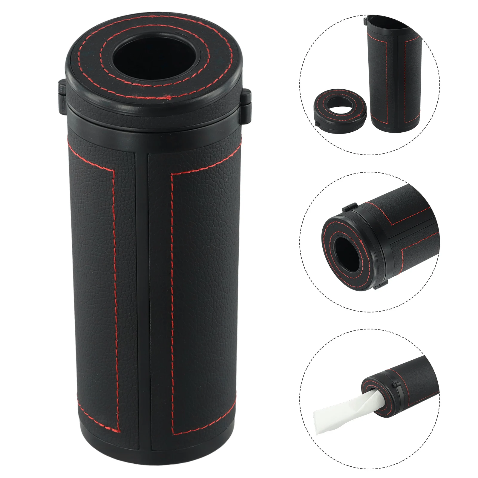 1pc Creative Box Car Storage Box Window-Breaking Multi-Functional Paper Holder Box Circular Paper Tube 1pc Creative