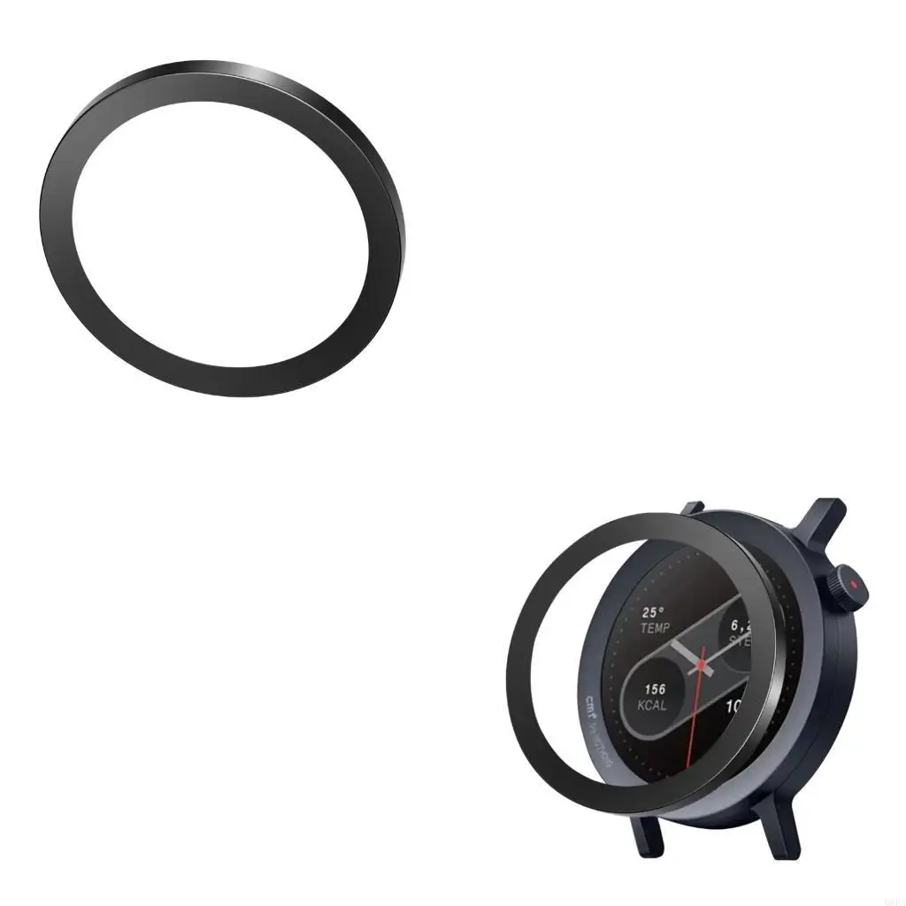 Q6PA Stylish Bezel Circle Accuracy Fit Watch Border for CMF Professional 2 Anti Scratches Easy Installation Enhancing Aesthetic
