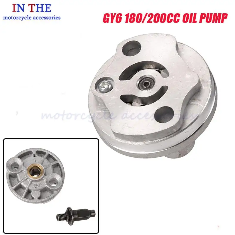 Durable Oil Pump Seal Gasket for GY6180-200CC Scooter Engine - Essential Motorcycle Maintenance Accessory