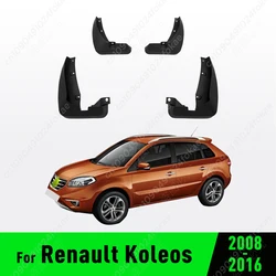 For Renault Koleos 1 2008 2009 2010 2011 2012 2013 2014 2015 2016 Fender Mudguard Mud Flaps Guard Splash Flap Mudguards