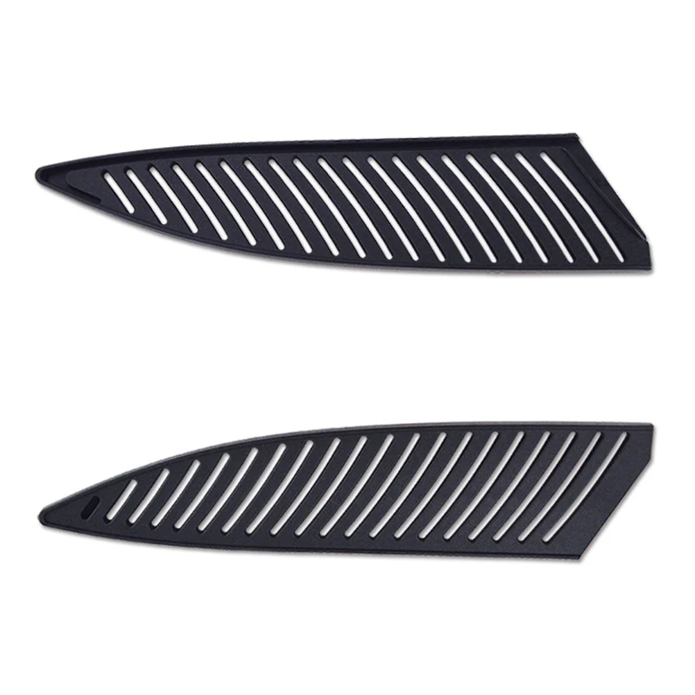 

5pcs 8-Inch Chef Knife Sheath Heavy Duty Plastic Protector For Kitchen Knife Storage Cover Scabbard Organizer