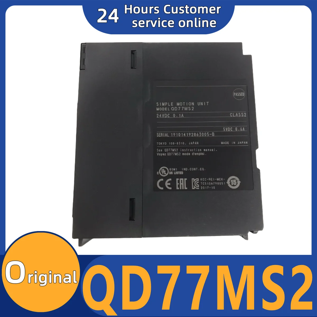 

Новый оригинальный модуль QD77MS2 QD77MS4 QD77MS16 QD60P8-G