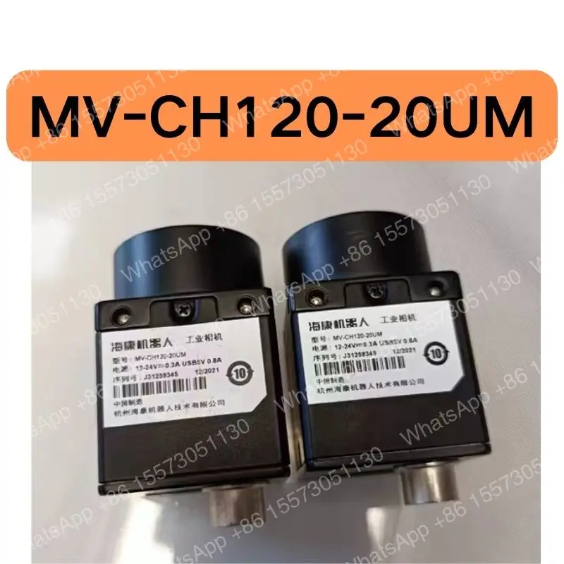 Second hand MV-CH120-20UM high-speed 12 megapixel industrial camera tested OK and function intact