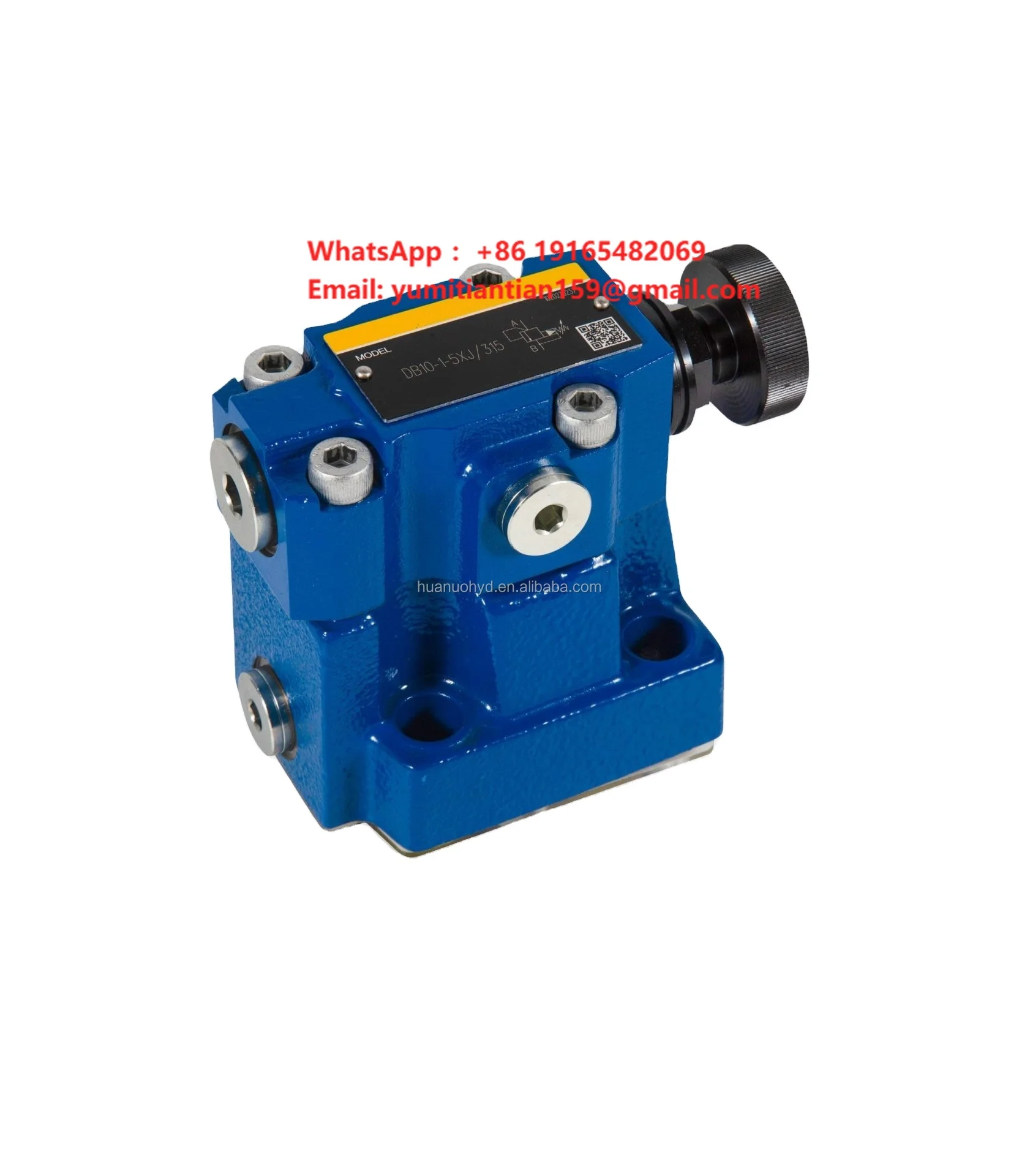 Pilot Operated Relief Valve DB/DBW | High Pressure Hydraulic Pressure Control Valve 350Bar 200 Gpm 650L/MIN Reroth