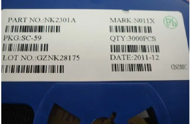(5piece) MOS NK2302A N02  SOT-23