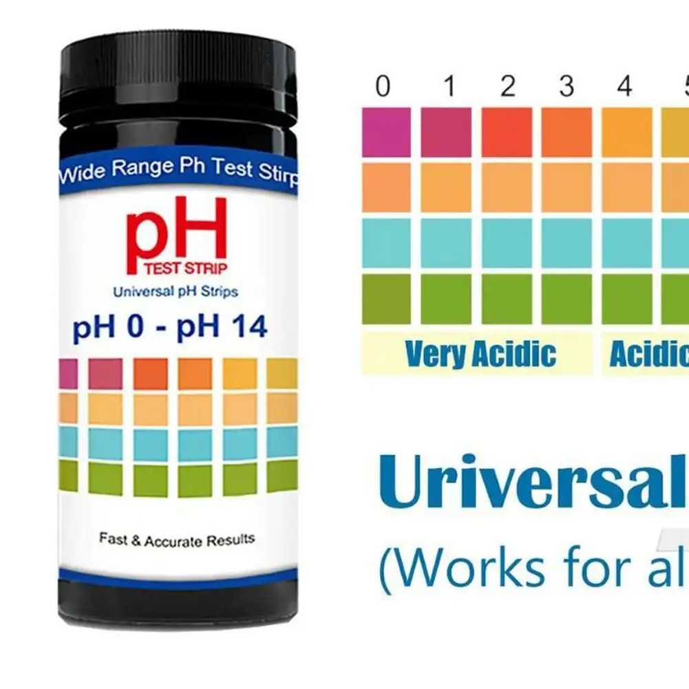 100 Pieces Multipurpose Chlorine PH Test Strips SPA Swimming Pool Water Tester Paper Hardness Tool view 3