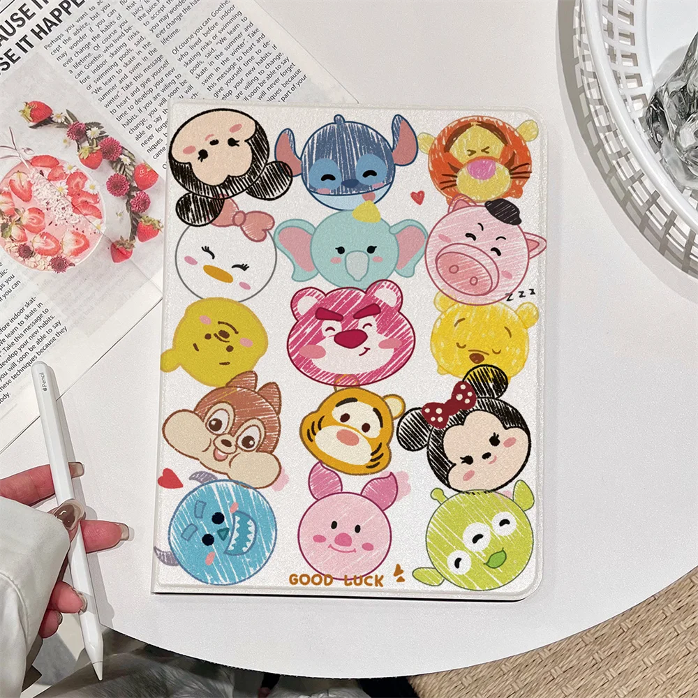 

Чехол для iPad Air 11 M3 5th 4 10th 10.9 11th Pro 11 M4 Cover Mini4/5/6/7 7th 8th 9th 10.2 9.7 Mickey Toy Story Stand Smart Shell