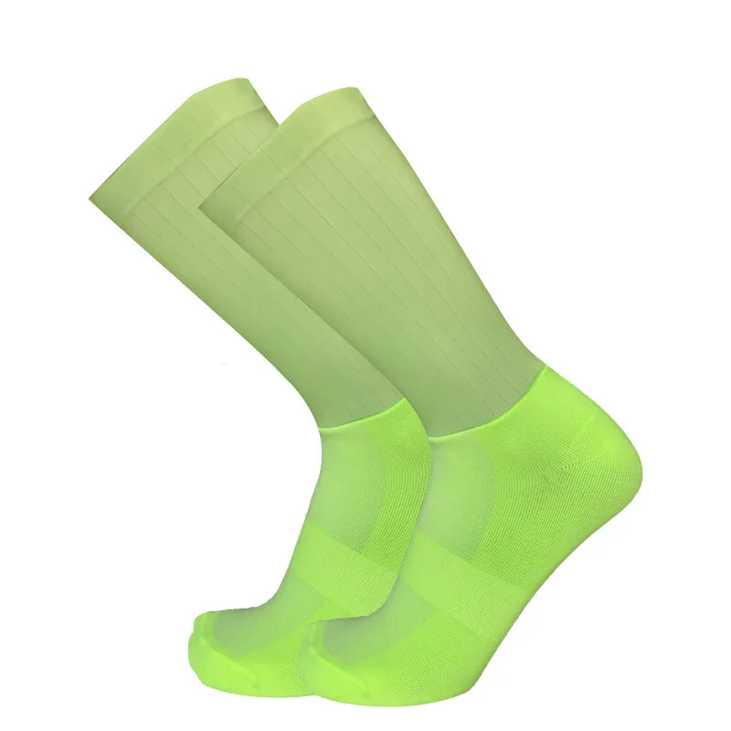 Chaussettes Aero en silicone pour le cyclisme, la course de vélo, l'équipe professionnelle, la course en plein air, le sport, non ald, haute qualité, nouveau, 2024