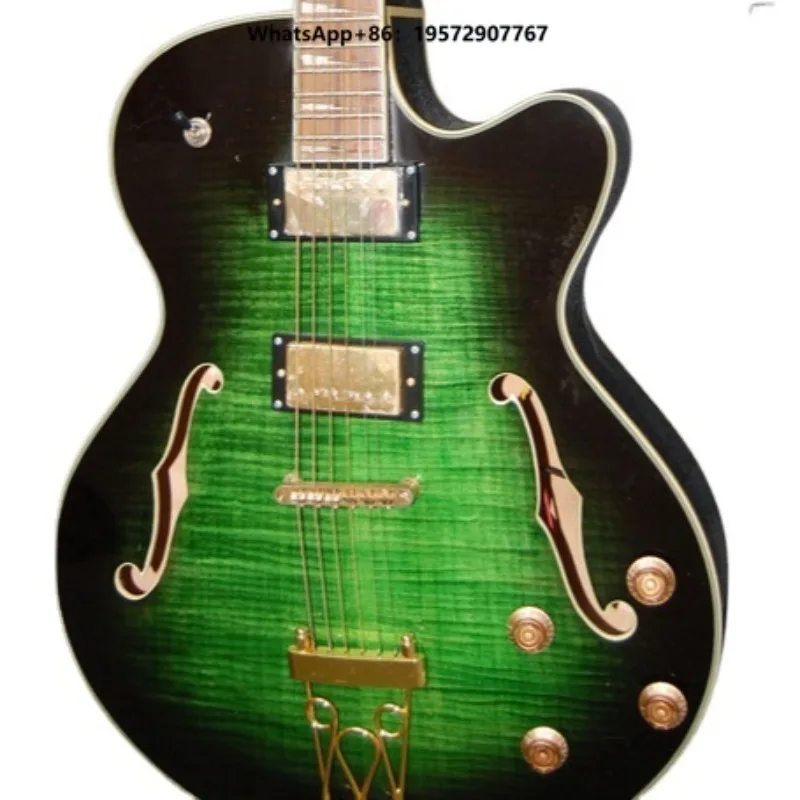 Colorfulmaple Jazz Guitars Customizable Electric Guitar Acoustic Guitar Bass