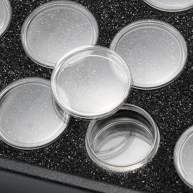 25/50 グリッドプラスチック空の収納ボックスオーガナイザー化粧品ネイルアートラインストーンジュエリービーズケースポータブル収納容器