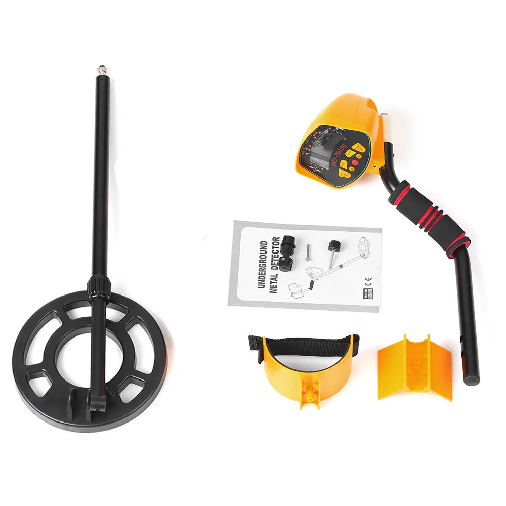 True Rms Metal Detector Intelligent Detector Underground Metal Detector MD3010II High Sensitivity