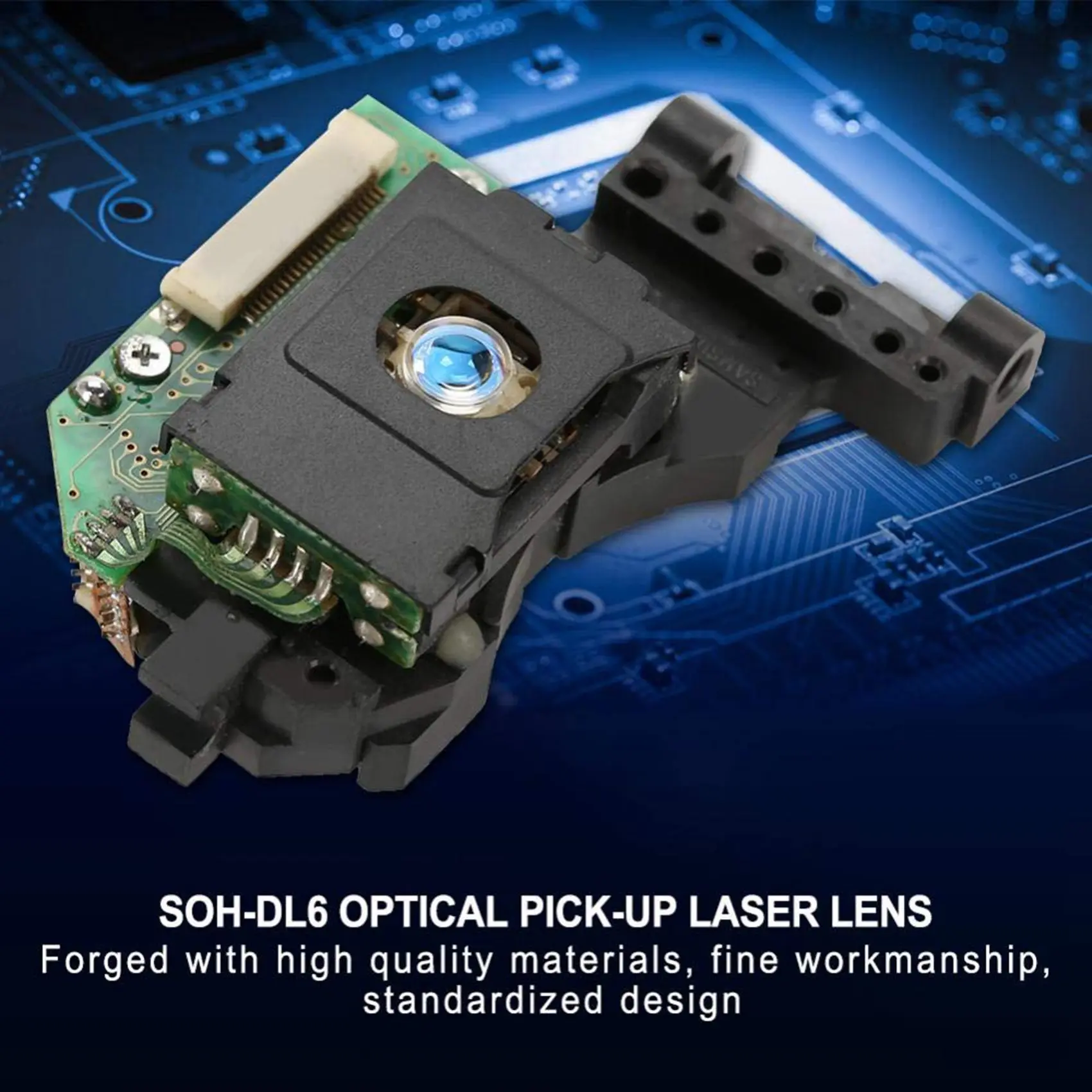 THIVN-2X DVD Lasers Lens Deck SOH-DL6 Single Head Drive Disk Optical Lasers Head Replacement Repair Part