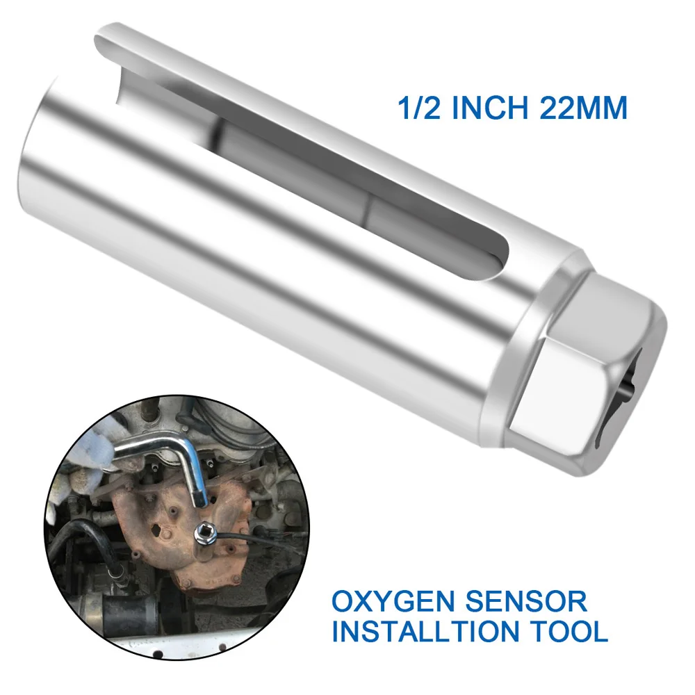 

22mm 1/2" Special Tool For Repairing Drive Removal Universal Installation Tool Auto Oxygen Sensor Drive Socket Wrench