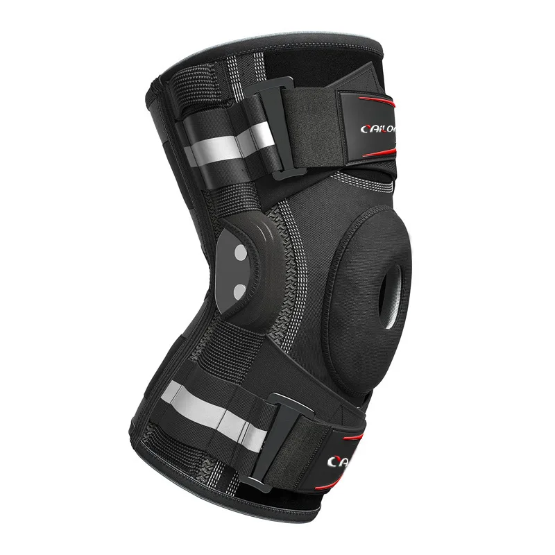 Adjustable Sports Knee Support Brace, Knee Booster Protector for Running, Fitness and Outdoor Workout