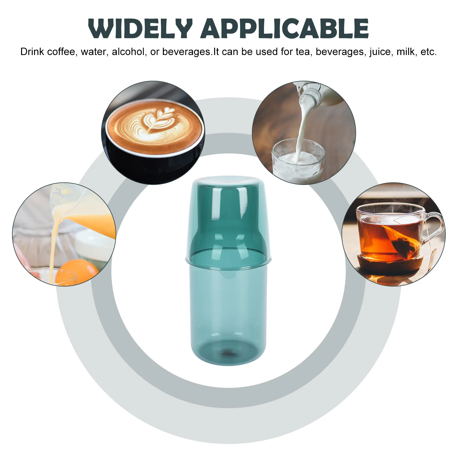 

1Set Glass Beverage Cup Kettle Unique Design Exquisite Elegant Party Festival Gathering Home Drinkware Glass Cup Kettle Kit