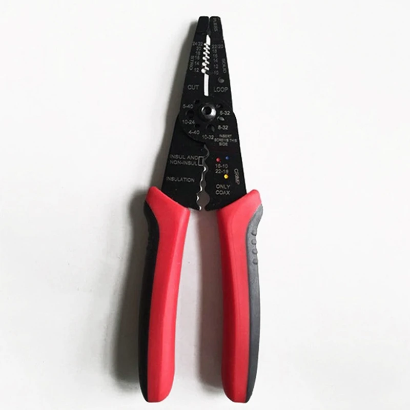 Multi-Function Pliers Automatic Wire Stripper Manual Crimping Pliers Professional Wire Stripping Tool Crimper Cutter