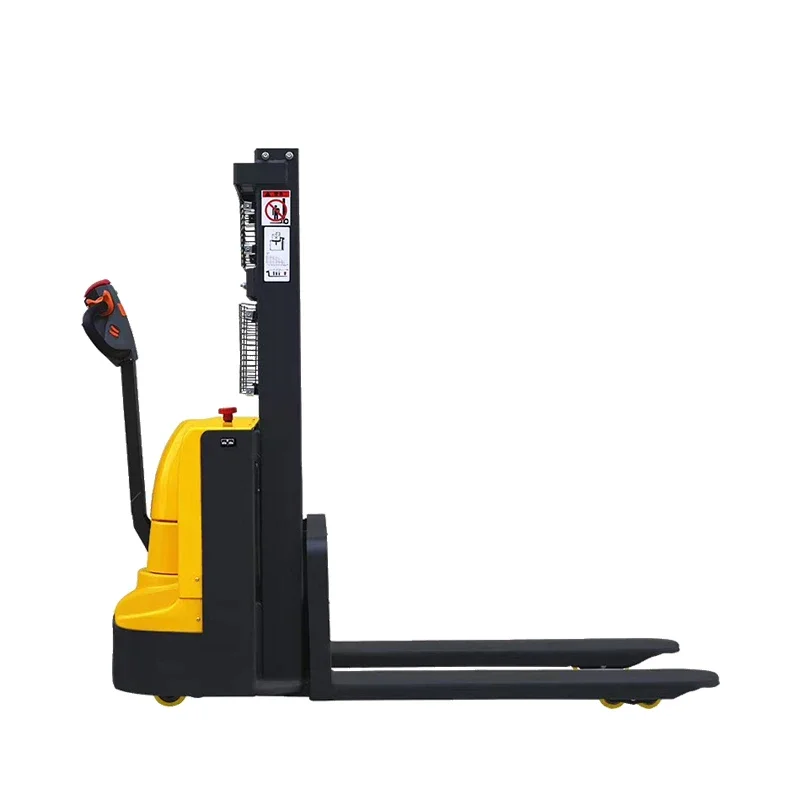 New Manual Pallet Lifter Electric pallet Forklift Truck 1000kg 1500kg 2000kg Walking Electric Stacker Electric Forklift