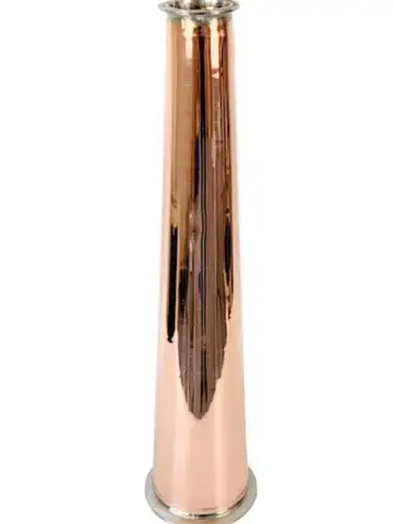 위스키 .증류 L-500mm 순수 구리.구리 콘, 감속기 6