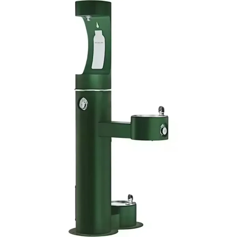 

Outdoor public water dispenser, drinking bottle filling station, non-contact water dispenser double-layer