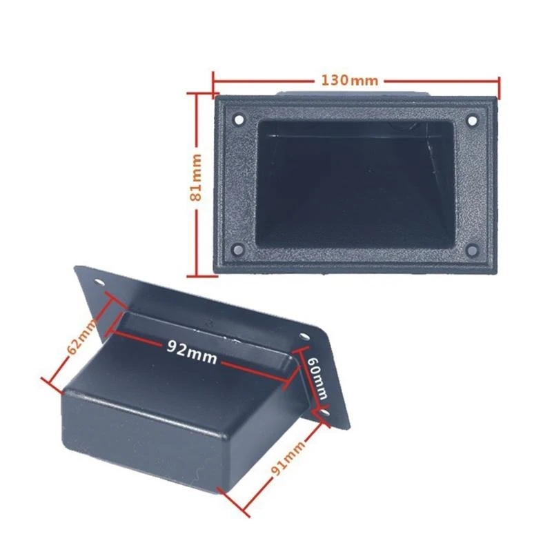 573A 실용 그립 두꺼운 복근 오목한 스피커 핸들을 여행하는 음악가에 적합한 음악 장비를 파악하십시오.