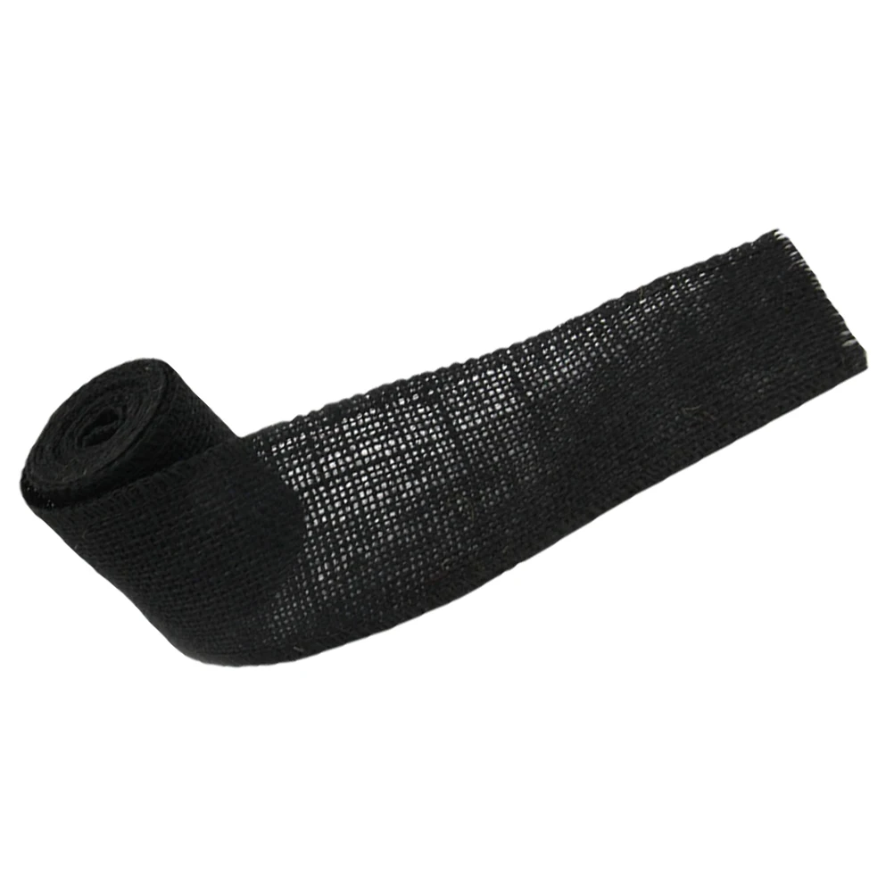

2M Black Jute Roll Burlap Ribbon Roll Christmas Decoration Craft Wedding Wreaths Diy Party Supplies Burlap Ribbon