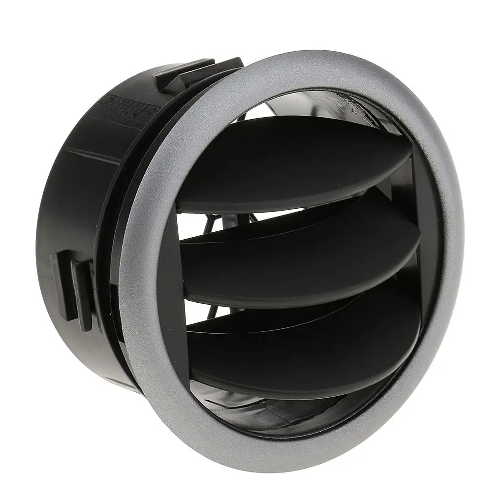 Car Outlet Air Vent Grille ABS Plastic Rotatable Black Interior Decoration Strip for Swift 2005-2013