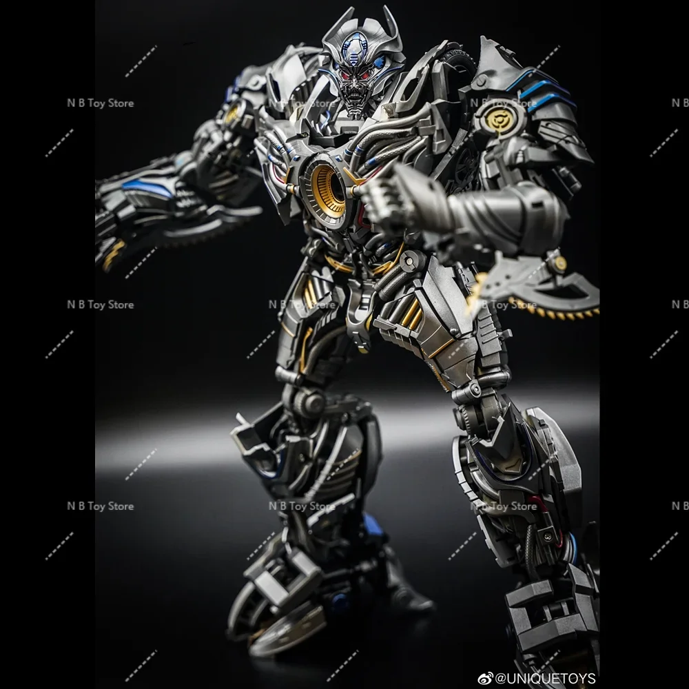 [EM ESTOQUE AGORA] Transformação Brinquedos Únicos UT R-04 Galvatron R04 Nero Youth Edition Figura de ação de revestimento fino