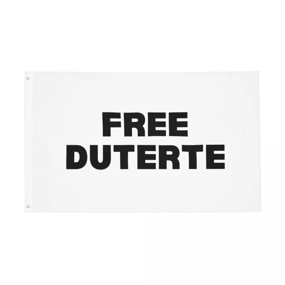 Free Duterte President Philippines Flags Double Sided Outdoor Banner Polyester Hanging Decoration 90x150cm