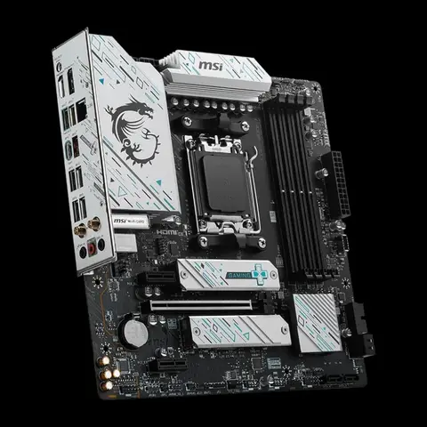 MSI B650M GAMING PLUS WIFI AMD B650 prend en charge DDR5 7200+MHz (OC) 192 Go AMD Ryzen ™   Carte mère 7000 série 8000 Socket AM5