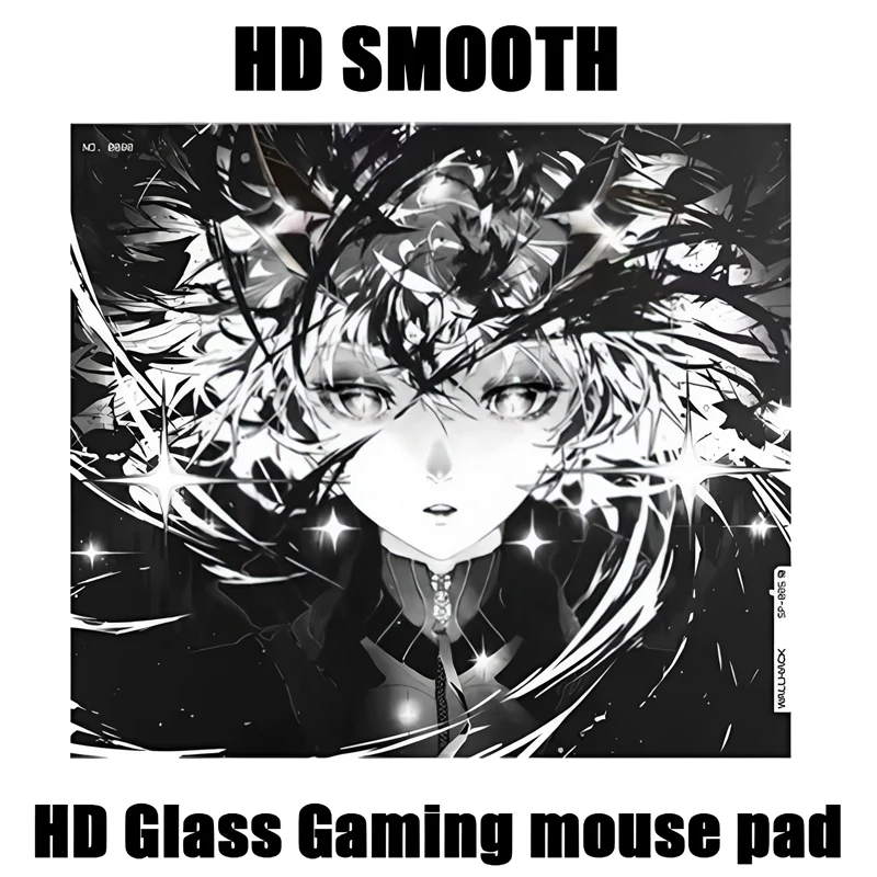Mousepad SORA Glass Gaming Mouse Pad YUME Smooth Frosted Surface Desk Mat Tempered Upgrade FPS Office Custom Gaming Accessories