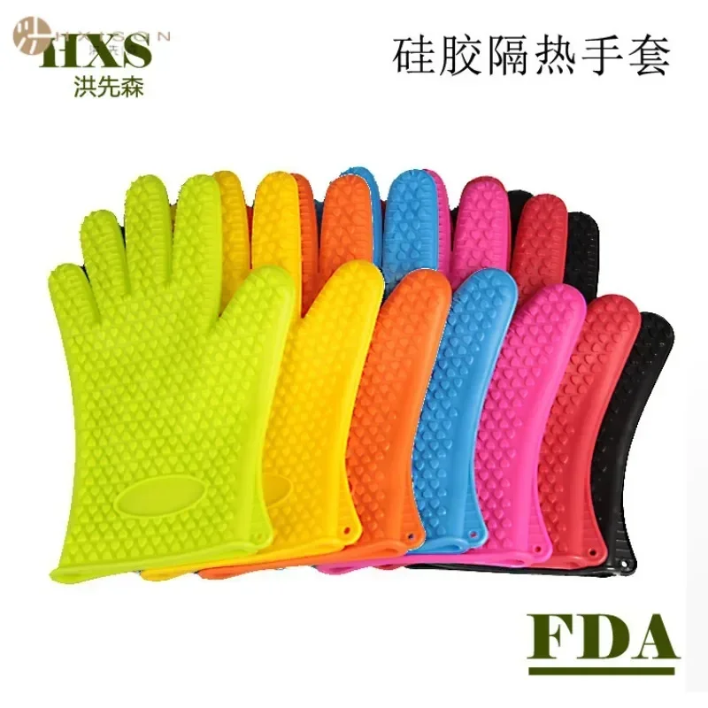 Pet Glove Grooming Silicone Cat Gloves Mitten For Cats Bath Gloves For Dogs Pet Hair Washing Bathing Tool Cats Accessories FH004