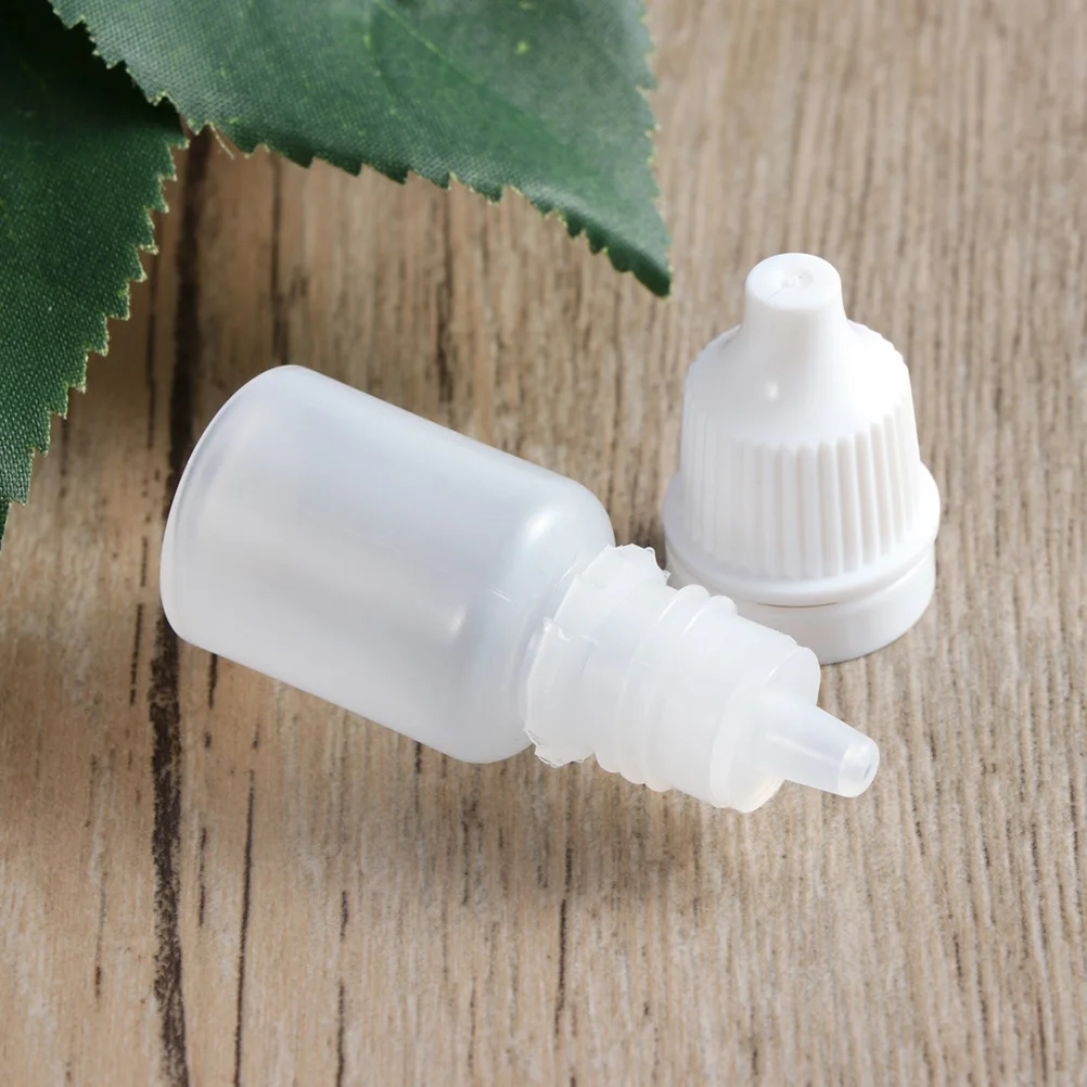 

6Pcs 5Ml Squeezable Liquid Bottles Eye Droppers Filling Cap Perfectly Sealed Lab Containers