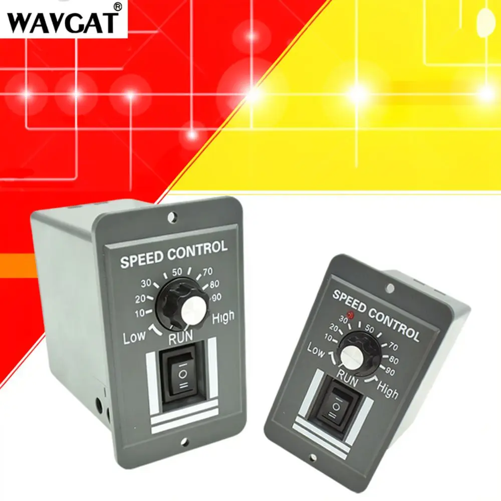 For For WAVGAT PWM DC Motor Speed Controller 12V 24V 36V Regulator Module Adjustable Current Switch Control Brushed Drive