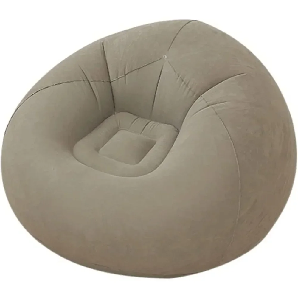 Bean Bag Sofa, Flexible Lightweight Bean Bag Double-layer Sealed Air Vent Lazy Sofa Anti Slip Bottom, Outdoor Bean Bag Sofa