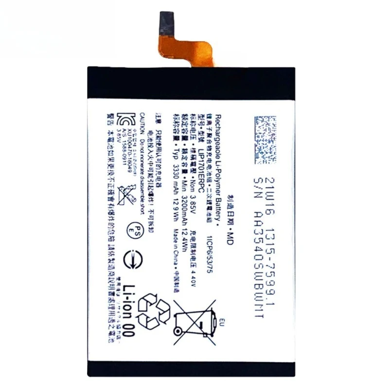 Nieuwe LIP1701ERPC 3330mAh Batterij voor Sony Xperia 1 XZ4 J8110 J8170 J9110 J9150 SOV40 Mobiele Telefoon Hoge Kwaliteit Batterij + gereedschap