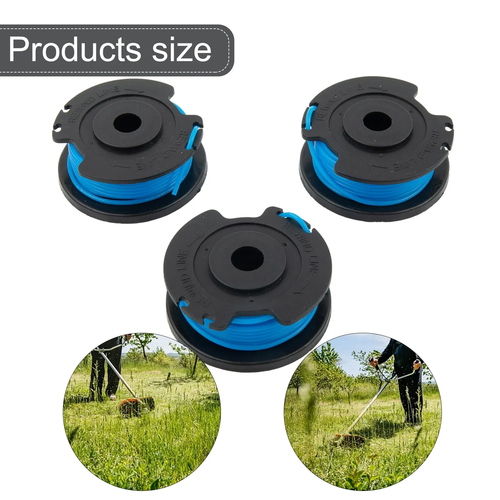 

Brand New Line Spools Reaches Parts For Karcher LTR Replace Spool & Line 18-30(14443120) 2.444-016.0 3pcs None